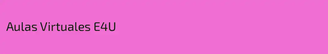 Aulas Virtuales E4U